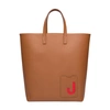 La Doublej Shopper Tote Bag In Marrone
