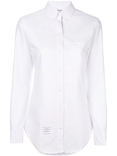 Thom Browne Oxford Shirt In White