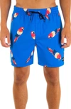 Hurley Windansea Volley Swim Shorts In Blue