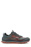 Altra Lone Peak 5 Trail Running Shoe In Gray/ Orange