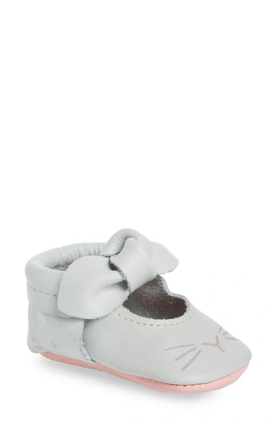Freshly Picked Babies' Bow Moccasin In Bunny