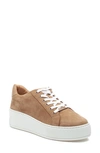 Jslides Maya Nubuck Suede Sneakers In Sand Nubuck