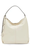 Vince Camuto Corin Leather Hobo In New Cream Multi