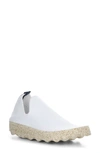 Asportuguesas By Fly London Care Sneaker In White/ White Cafe