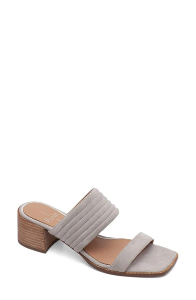 Linea Paolo Ida Slide Sandal In Dove Grey