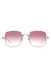 Isabel Marant 55mm Square Sunglasses In Purple