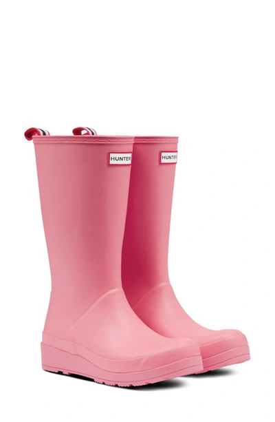 Hunter Original Play Tall Waterproof Rain Boot In Pink