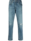 Polo Ralph Lauren Sullivan Slim Stretch Jeans In Blue In Landyn