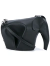 Loewe 'mini Elephant' Crossbody Bag - Black