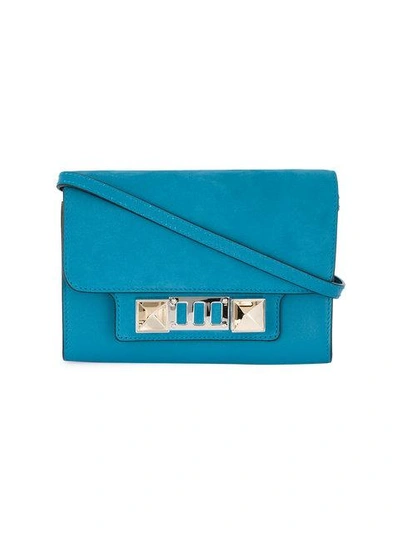 Proenza Schouler Ps11 Wallet Mini Bag In Blue