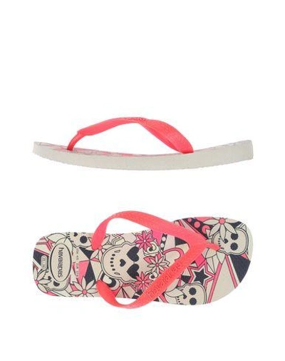 Havaianas Flip Flops In Fuchsia