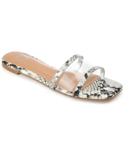 Journee Collection Women's Ramira Slide Women's Shoes In Grey