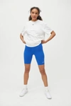 Nike Women's Sportswear Essential High-waist Bike Shorts In Blue