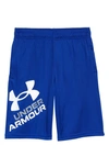Under Armour Kids' Ua Prototype 2.0 Performance Athletic Shorts (big Boy) In Royal