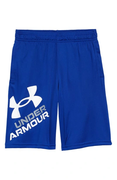 Under Armour Kids' Ua Prototype 2.0 Performance Athletic Shorts (big Boy) In Royal / / White