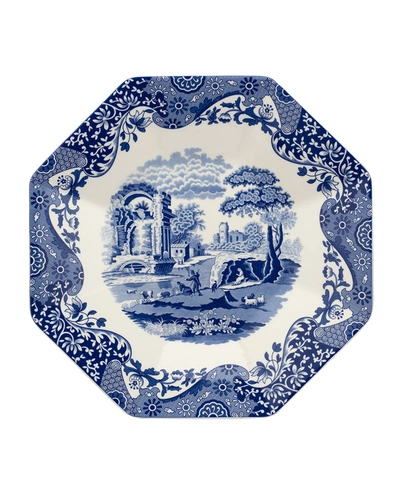 Spode Blue Italian Octagonal Platter