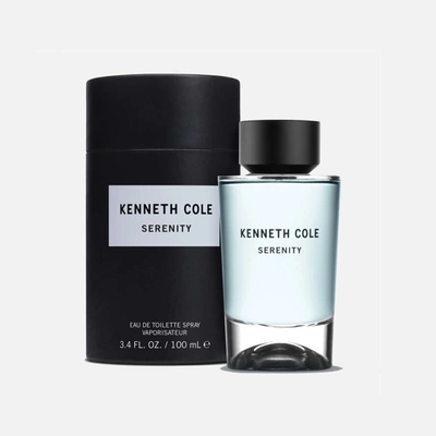 Kenneth Cole Men's Serenity Eau De Toilette, 3.4 oz In Orange,white