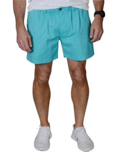 Vintage 1946 Snappers Elastic Waist 5.5 Inch Stretch Shorts In Caribbean