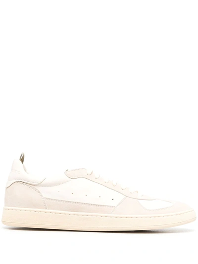 Officine Creative Kadett 001 Sneakers In Rose-pink Suede And Leather In Neutrals