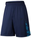 Nike Men's Dri-fit 3-point Basketball Shorts In Binary Blue