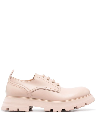 Alexander Mcqueen Wander Lace-up Shoes In Pink