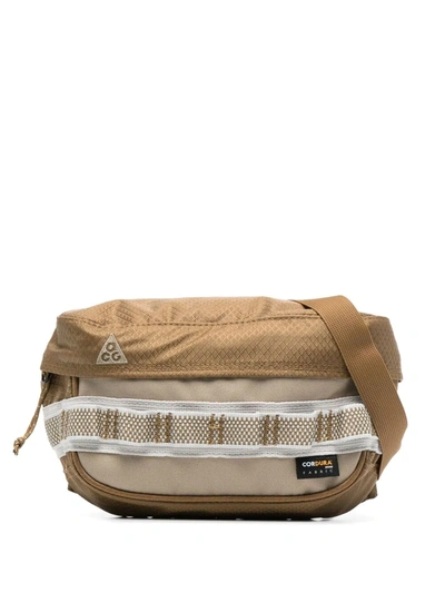 Nike Logo-embroidered Belt Bag In 216 Beige