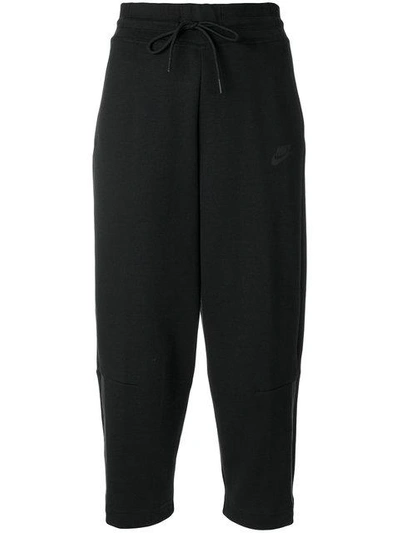 Nike Black Nsw Cropped Tech Fleece Lounge Pants