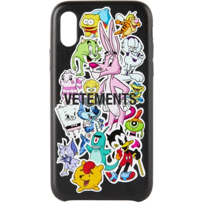 Black Monsters Stickers Iphone Xs Case In Iphone Xs M