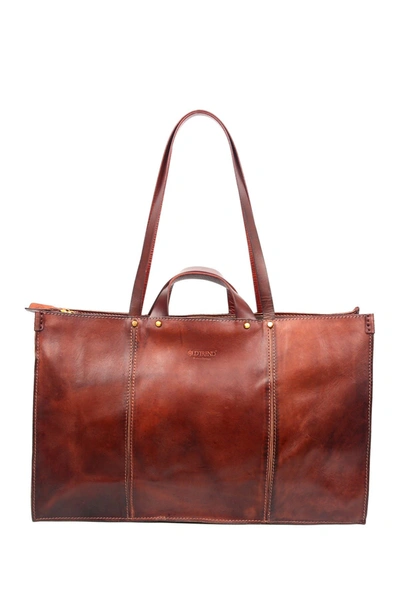 Old Trend Women's Genuine Leather Sandstorm Tote Bag In Brown