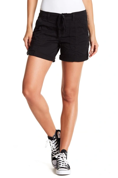 Supplies By Unionbay Marty Roll Up Shorts In Black