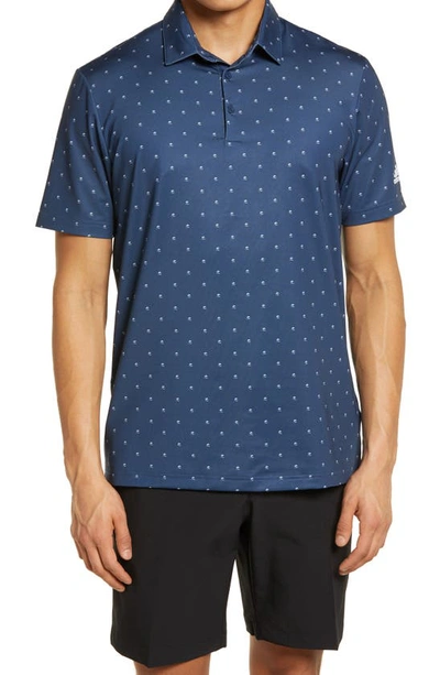 Adidas Golf Ultimate365 Performance Polo In Crew Navy / Wht