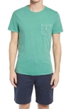 Polo Ralph Lauren Embroidered Pony Pocket T-shirt In Haven Green