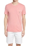 Polo Ralph Lauren Embroidered Pony Pocket T-shirt In Desert Rose