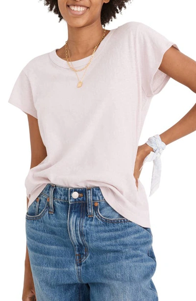 Madewell The Perfect Vintage T-shirt In Pale Lilac