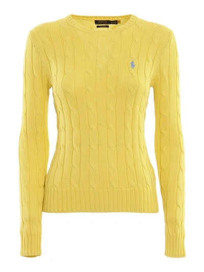Polo Ralph Lauren Ralph Lauren Women's 211580009094 Yellow Cotton Sweater