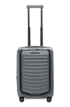 Porsche Design Roadster Carry-on Expandable 21-inch Spinner Suitcase In Matte Anthracite