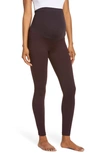Zella Mamasana Live In Maternity Ankle Leggings In Purple Nebula