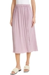 Samsã¸e Samsã¸e Sams?e Sams?e Uma Pleated Midi Skirt In Mauve Shadow