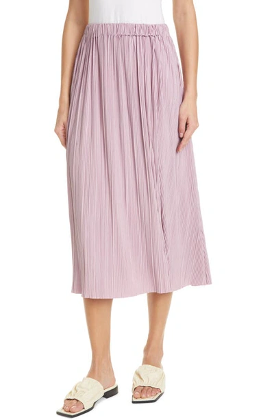 Samsoe & Samsoe Sams?e Sams?e Uma Pleated Midi Skirt In Mauve Shadow