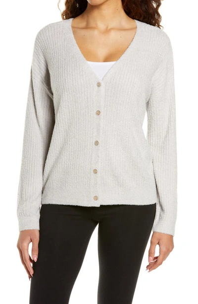 BAREFOOT DREAMSR COZYCHIC™ LITE V-NECK RIB CARDIGAN BDWCL1854