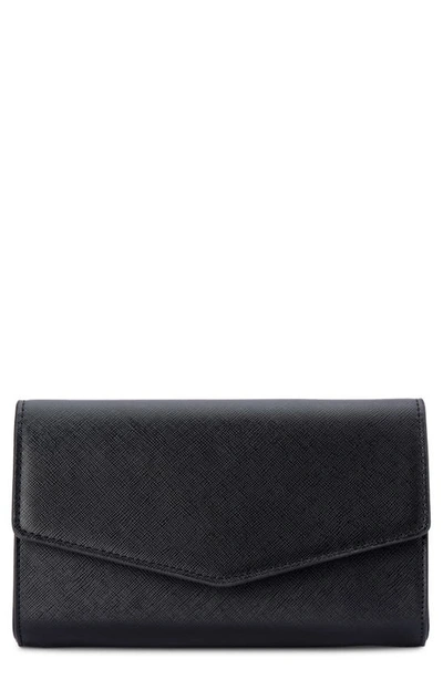 Olga Berg Nic Faux Leather Clutch