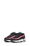 Nike Air Max 95 Recraft Big Kids' Shoes In Black/ Silver/ Sunset Pulse