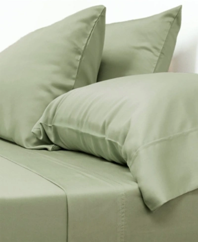 Cariloha Classic Viscose From Bamboo Queen Sheet Set Bedding In Sage