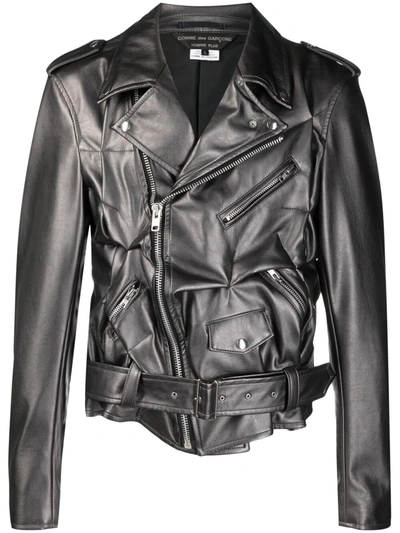 Comme des garcons leather jacket sale