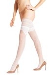 Falke Ceremonial Stay-up Thigh Highs In Off White