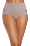 Spanx Undie-tectable Lace Hi-hipster Panties In Vintage Amethyst