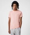 Allsaints Tonic Ramskull Logo T-shirt In Pink