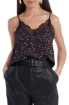 1.state Wildflower Racerback Camisole In Ditzy Floral Black