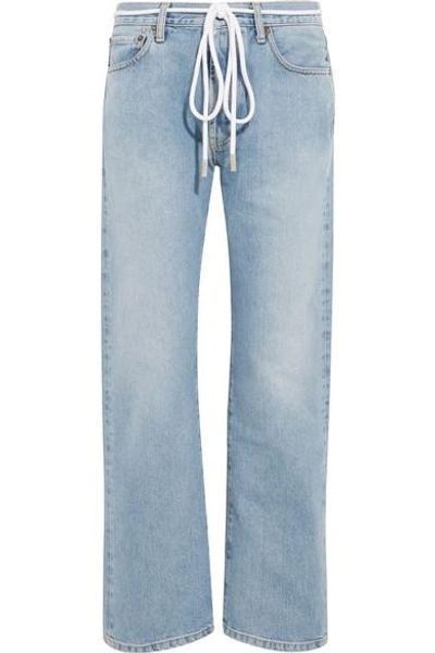 Off-white Diag Printed Boyfriend Jeans