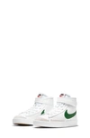 Nike Unisex Blazer '77 Vintage Mid Top Sneakers - Toddler, Little Kid In White,pine Green,black,pine Green